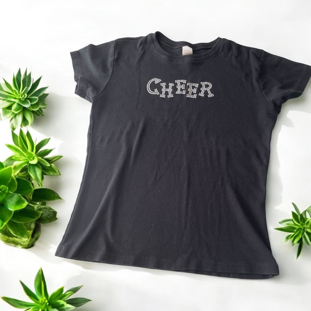 CHEER T-shirt * Rhinestones‎